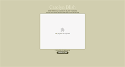 Desktop Screenshot of carolynblish.com